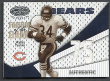 2004 Leaf Certified Materials Walter Payton Fabric of the Game Patch /75 Bears