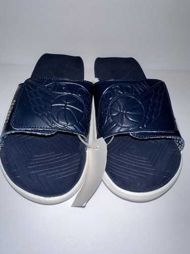 Nuove Nike Air Jordan Jeter Re2pect Hydro 7 blu navy taglia 10 AO1566 402