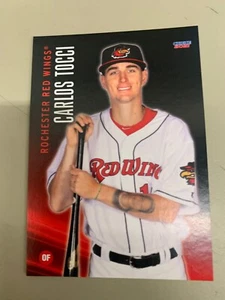 Carlos Tocci Card 2021 Rochester Red Wings Team Card - Picture 1 of 1