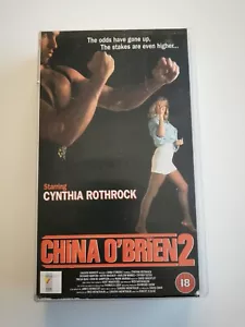 China O'Brien 2 Cynthia Rothrock PAL VHS - Picture 1 of 2