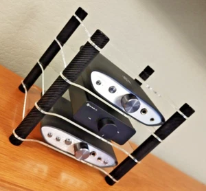 Hifi Stand 4 Tier - For small format DAC, Amplifier, Preamp, Phonostage - Picture 1 of 7