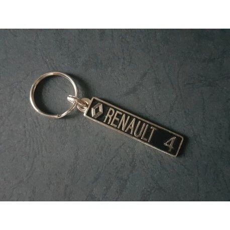 Porte-clés plaque Renault 4, L TL GTL 4L F4 F6 Safari Plein-Air Sinpar Super - Photo 1/1