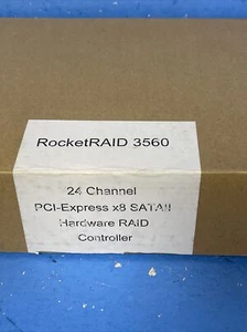 NEW HighPoint RocketRAID 3560 PCI Express to SATA II Host Adapter 1GB DDR2 - Afbeelding 1 van 7