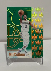 #'d /25! CJ McCollum 2024-25 Panini Court Kings Jade Parallel #'d 22/25 - Picture 1 of 2