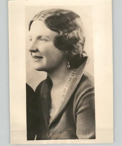 Princess JULIANA of NETHERLANDS Charming Portrait VINTAGE 1936 Press Photo - Picture 1 of 2