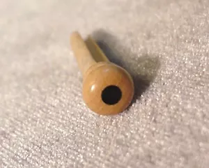 SET DI 6 SPILLE PER CHITARRA IN LEGNO (legno leggero) CON PUNTO IN EBANO - Foto 1 di 4