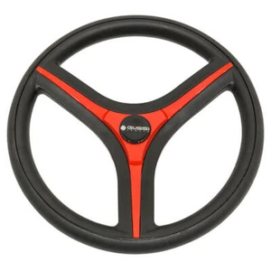 Gussi Italia "Brenta" Black Steering Wheel EZGO TXT / RXV Golf Cart Models - Picture 1 of 7