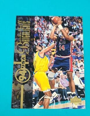 1994-95 Upper Deck #179 Alonzo Mourning USA BASKETBALL Card 1D - Image 1 of 2