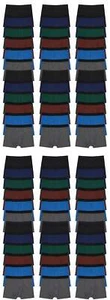 72 Pack of Mens Boxer Briefs Underwear Bulk, 100% Cotton, Soft, Comfortable - Picture 1 of 8