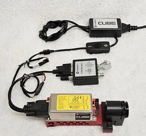 COHERENT CUBE LASER 639 NM 40 MW WITH POWER SUPPLY & CONTROL BOX 1130759 / AE - Picture 1 of 13