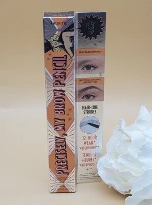 Benefit Precisely,My Brow Pencil 4 Warm Deep Brown Ultra Fine Tip 0.002 oz SEAL - Image 1 of 4