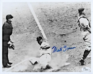 Monte Irvin, New York Giants — Autographed 8 x 10 — JSA Authentication — HOF - Picture 1 of 2