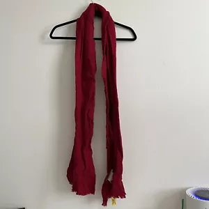 Sasso + Smyth Red Scarf - Picture 1 of 2