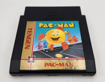 Pac-Man Tengen NES Nintendo Entertainment System Tested - Image 1 of 2