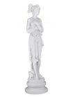 Venus Italica Göttin Aphrodite Canova nackte weibliche Gussmarmor große Statue