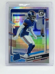 Deonte Banks Rated Rookie 2023 Panini Optic Silver Holo Prizm #278 Giants RC - Picture 1 of 2