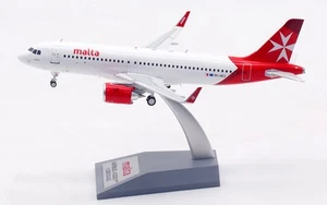 Modellino aereo pressofuso 1:200 INFLIGHT KM Malta Airlines Airbus A320-200 9H-NEG - Foto 1 di 14