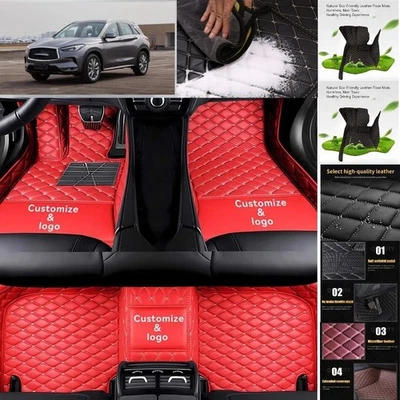For Infiniti QX50 Car Floor Mats Luxury Waterproof Liners Carpets Cargo Custom - Imagem 1 de 4