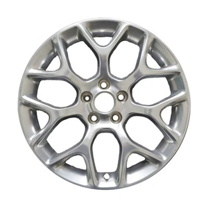 Metallic Polished 7 Y Spoke 18 x 8 Refurbished Wheel - Picture 1 of 1