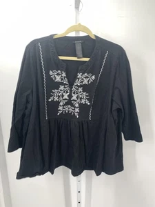 Avon Größe 1X Damen 3/4 Arm Shirt - Bild 1 von 2