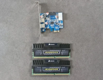 Corsair Vengeance 2x4GB DDR3 1600MHz CMZ8GX3M2A1600C9 & PC - Bild 1 von 2