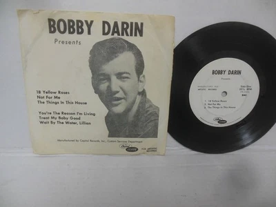 BOBBY DARIN 45 rpm ep BOBBY DARIN PRESENTS capitol custom promo - Image 1 of 4