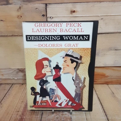 Designing Woman DVD Used Gregory Peck Lauren Bacall Comedy Classic Romance - Image 1 of 4