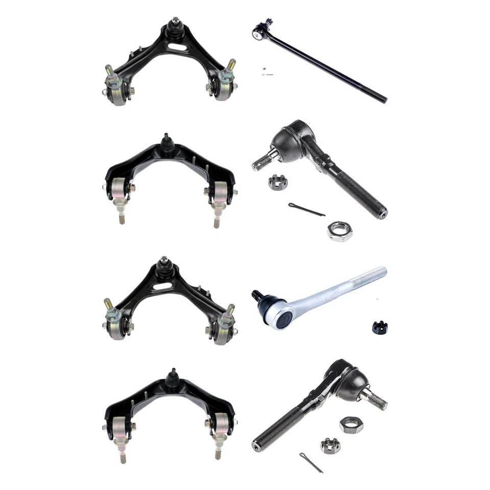 For Ford F-250 HD 97 Control Arm with Ball Joint and Tie Rod End Kit Solutions Foto 1 de 1