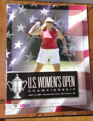 Programa Abierto de Estados Unidos 2004 para Mujer "The Orchards Golf Club" Excelente Coleccionable. Foto 1 de 4