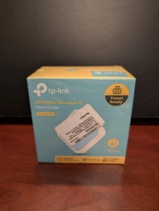 Router de viaje nano portátil inalámbrico TP-Link N300 - TL-WR802N - Nuevo - Imagen 1 de 4