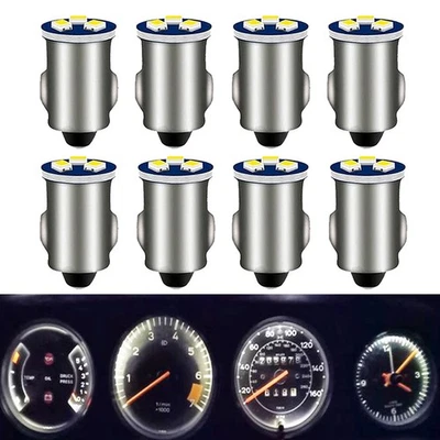 8x Cold White LED Dash Instrument Panel Light Bulbs For Classic Porsche 911 - Image 1 of 4
