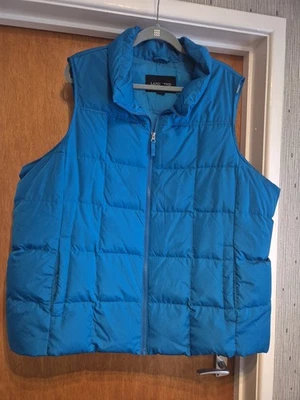 Lands' End Bodywarmer Tourquise Size 28/30 - Image 1 of 4