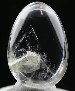 115Ct Natural Clear Rutilated "Stone Inside Stone"Quartz Crystal Pendant Healing - Picture 1 of 12