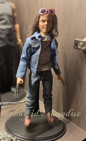 Asmus toys Little Laura Kinney Wolverine  Collection Figure Model In Stock Cover