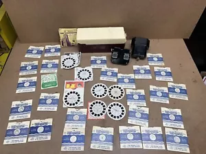 Vintage View-Master Viewer Sawyers 39 Rollen & View Master Stereoskop Licht - Bild 1 von 12
