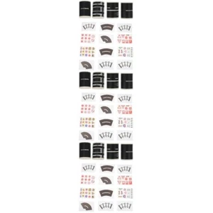 Verkehrs Zeichen Aufkleber Geschenk Verpackung Band Auto Track Masking Tape - Afbeelding 1 van 12