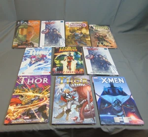 Lot of 10 MARVEL Comic HB Books HALO/CAPTAIN MARVEL/XMEN/THOR++ BRAND NEW/SEALED - Picture 1 of 7