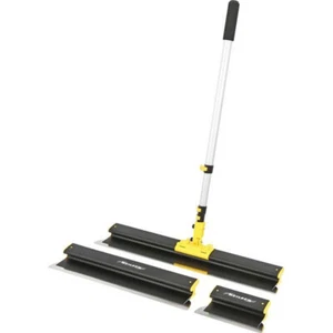 Trockenbau Werkzeuge Abschöpfen 400/600/800 mm Set Stahl mit Verlängerungsgriff UK - Bild 1 von 6