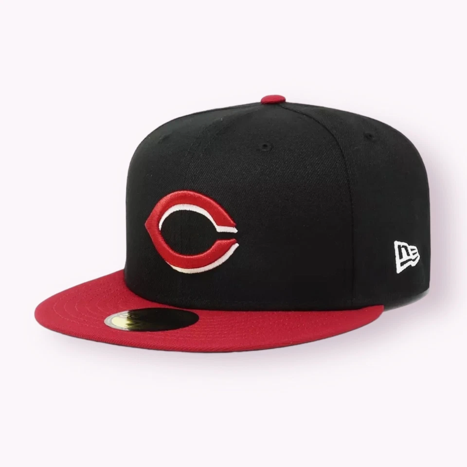 Cincinnati Reds CIN MLB Authentic New Era 59FIFTY Fitted Cap - 5950 Hat Cap - Image 1 of 1