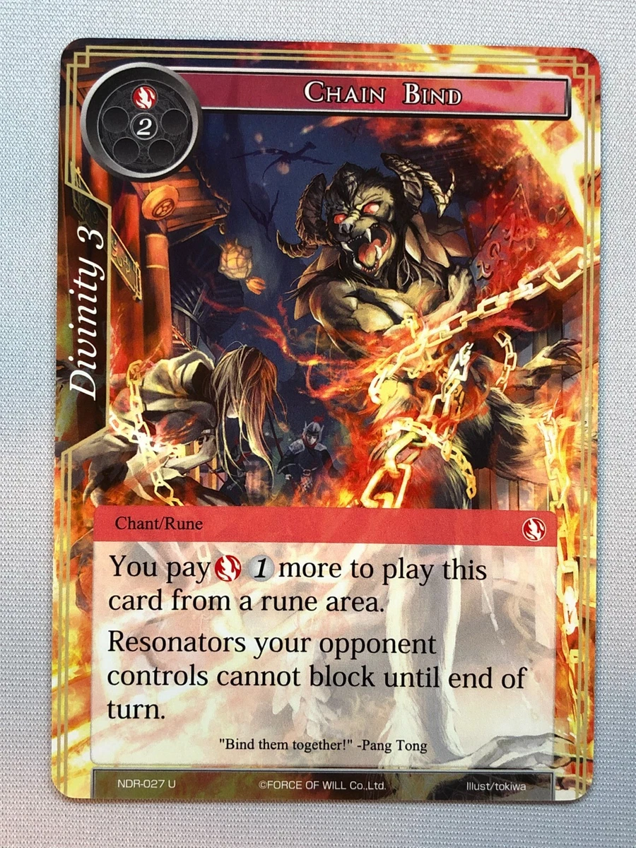 Force of Will TCG Uncommon Individual Collectible Card Game Cards