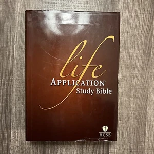 Life Application Study Bible HCSB - Hardcover By Tyndale Holman Christian - Picture 1 of 7