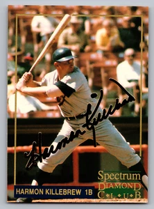 Spectrum Diamond Club #8 1993 Harmon Killebrew Twins 73/10.000 - Imagen 1 de 3