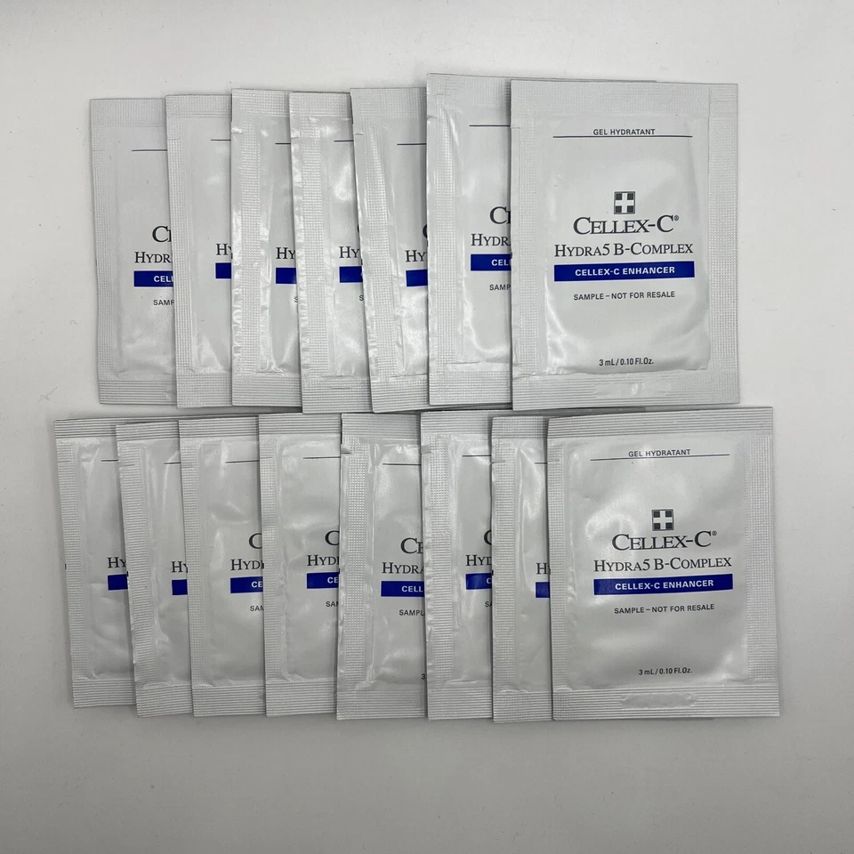 Cellex-C Hydra5 B-Complex Hyaluronic Acid Clear Gel Oil Free Sample 3mlx15=45ml - Image 1 of 1