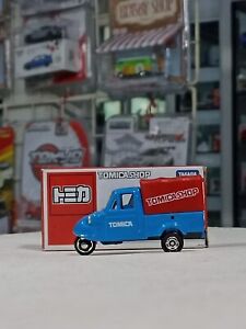 Takara Tomy Tomica Shop Daihatsu Midget Blue Diecast Car Toys