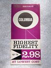 1954 ENTRE RECORDS by COLUMBIA LP CATALOGUE Highest Fidelity au moindre coût 2,98 $