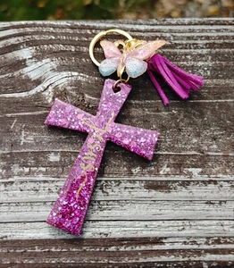 Christian Cross Accesory Keychain - Picture 1 of 1