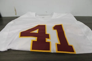 JD Mckissic Signed White Custom Jersey Washington Redskins Beckett STAINED - Picture 1 of 8