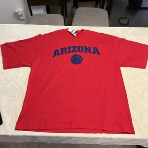 CHAMPS Arizona Men Red T Shirt Team Edition Blue Logo Size XXL NWT - Picture 1 of 10