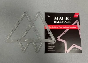 Magic Racking Template 9&10 Ball Billiards - Picture 1 of 2