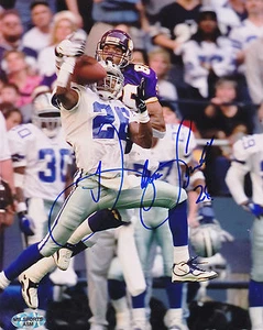 KEVIN SMITH DALLAS COWBOYS ACTION SIGNED 8x10 - Picture 1 of 1